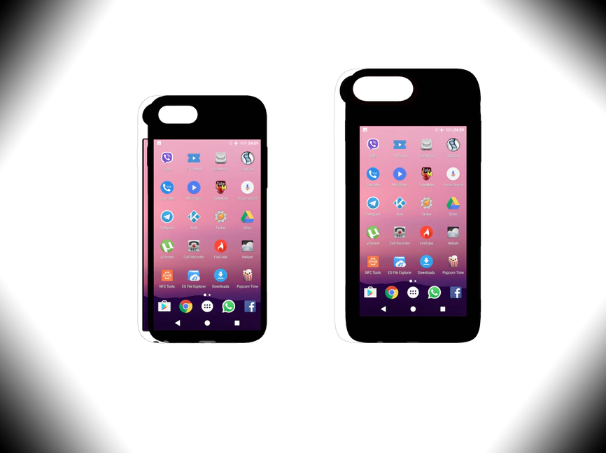 Eye : la coque qui mélange iOS et Android