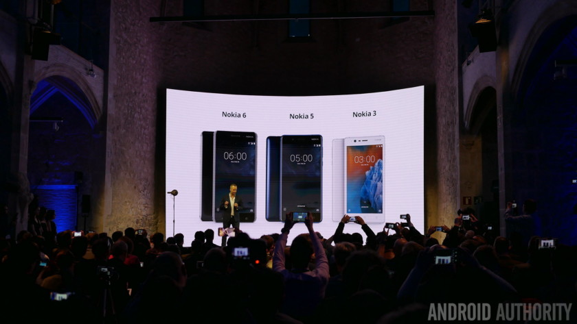 Présentation des Nokia 3, 5 et 6