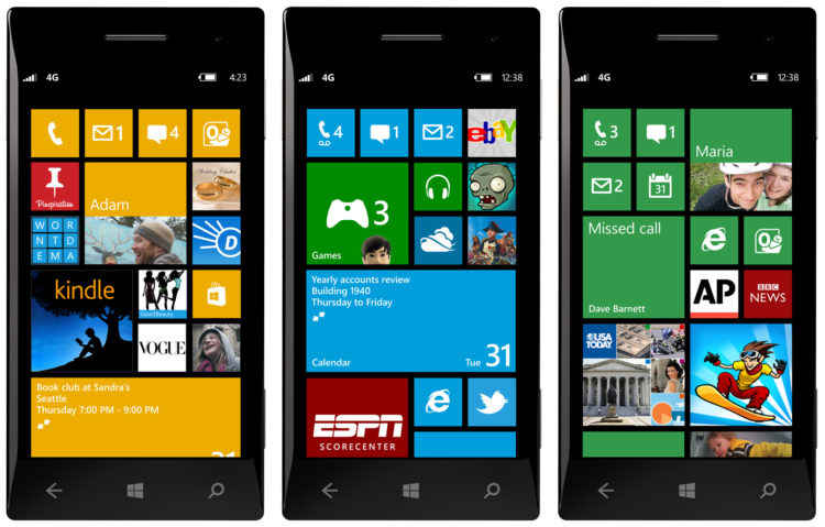 Gamme de Windows Phone
