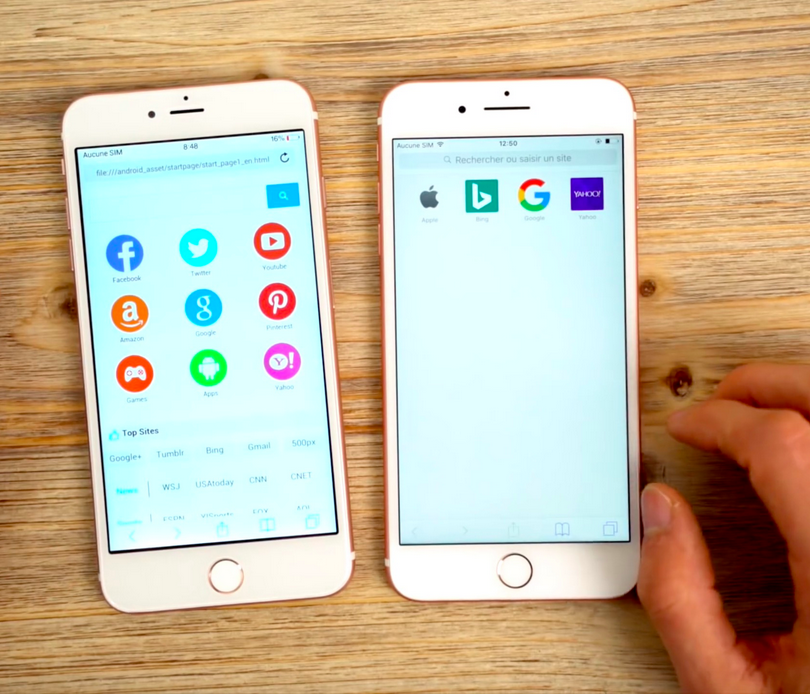 Faux smartphones Faux smartphones
