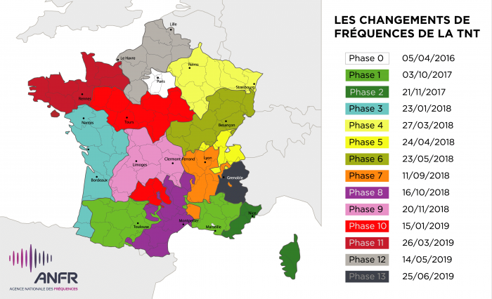 La 4G 700MhZ sera disponible dans toute la France en juin 2019