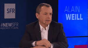 Alain Weill directeur de SFR Medias