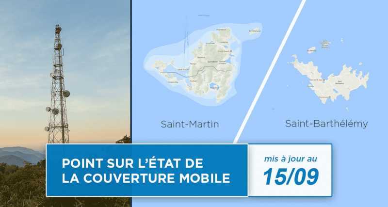 L'ANFR a fait un point sur l'état de la couverture mobile au 15 septembre