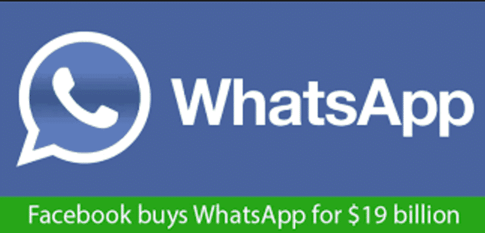 Facebook a racheté whatsapp pour 19 milliards de dollars