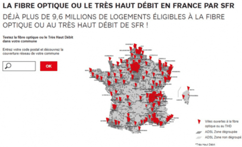 SFR ambitionne de relier toute la France en fibre en 2025
