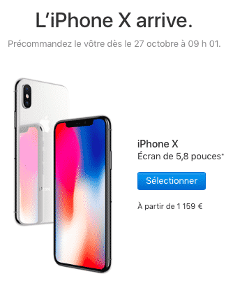 L'iPhone X pourrait se retrouver en rupture de stock dès l'ouverture de précommandes.