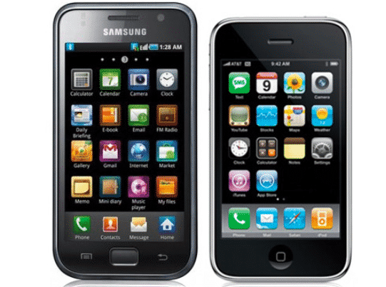 Le procès entre Apple et Samsung concerne la violation de brevets de concetption