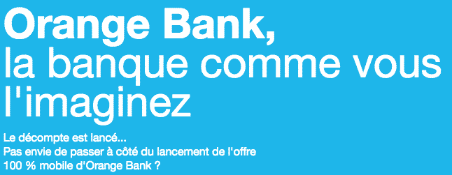 Orange lance Orange Bank
