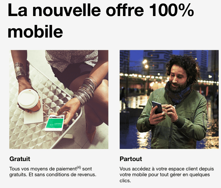 Une banque mobile innovante