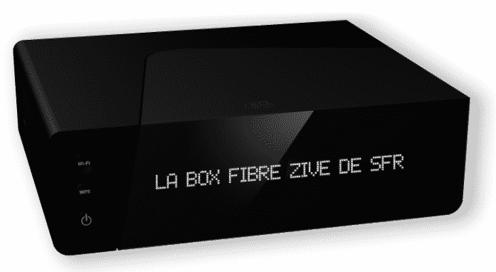 SFR propose des box à ses clients éligibles à la fibre optique.