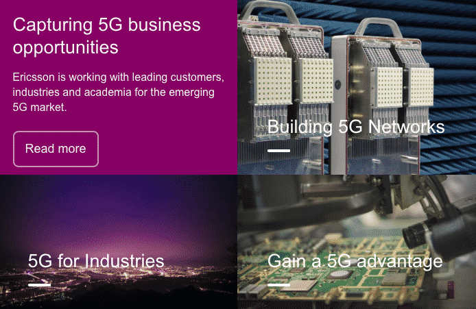 Un réseau mondial pour la transition vers la 5G est mis en place par Ericsson.