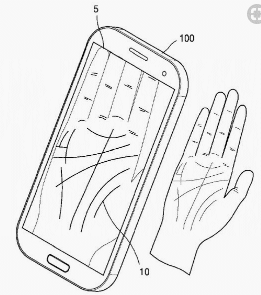 Samsung dépose un nouveau brevet concernant la reconnaissance, cette fois non plus digitale mais des lignes de la main.