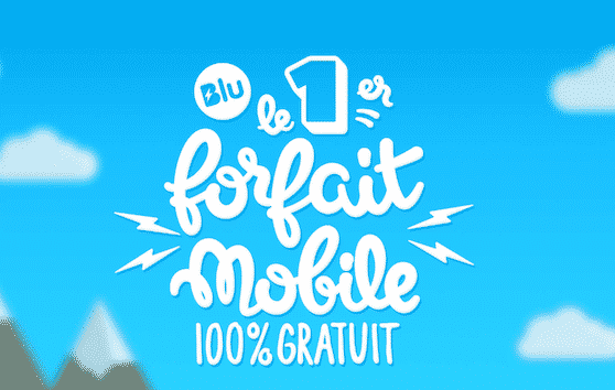 La formule gratuite Blu, premier opérateur financé par la publicité.