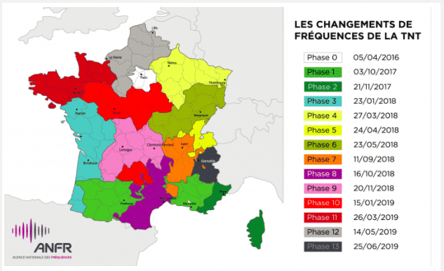L'ANFR annonce le succès de la troisième phase de travaux de la bande des 700 MHz.