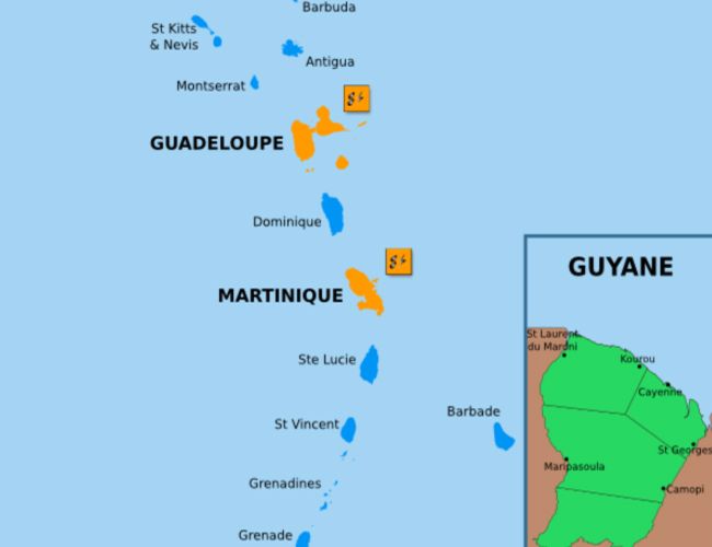 Les habitants de la Guadeloupe, la Martinique et la Guyane française pourront bientôt utiliser Free Mobile sur leurs smartphones.
